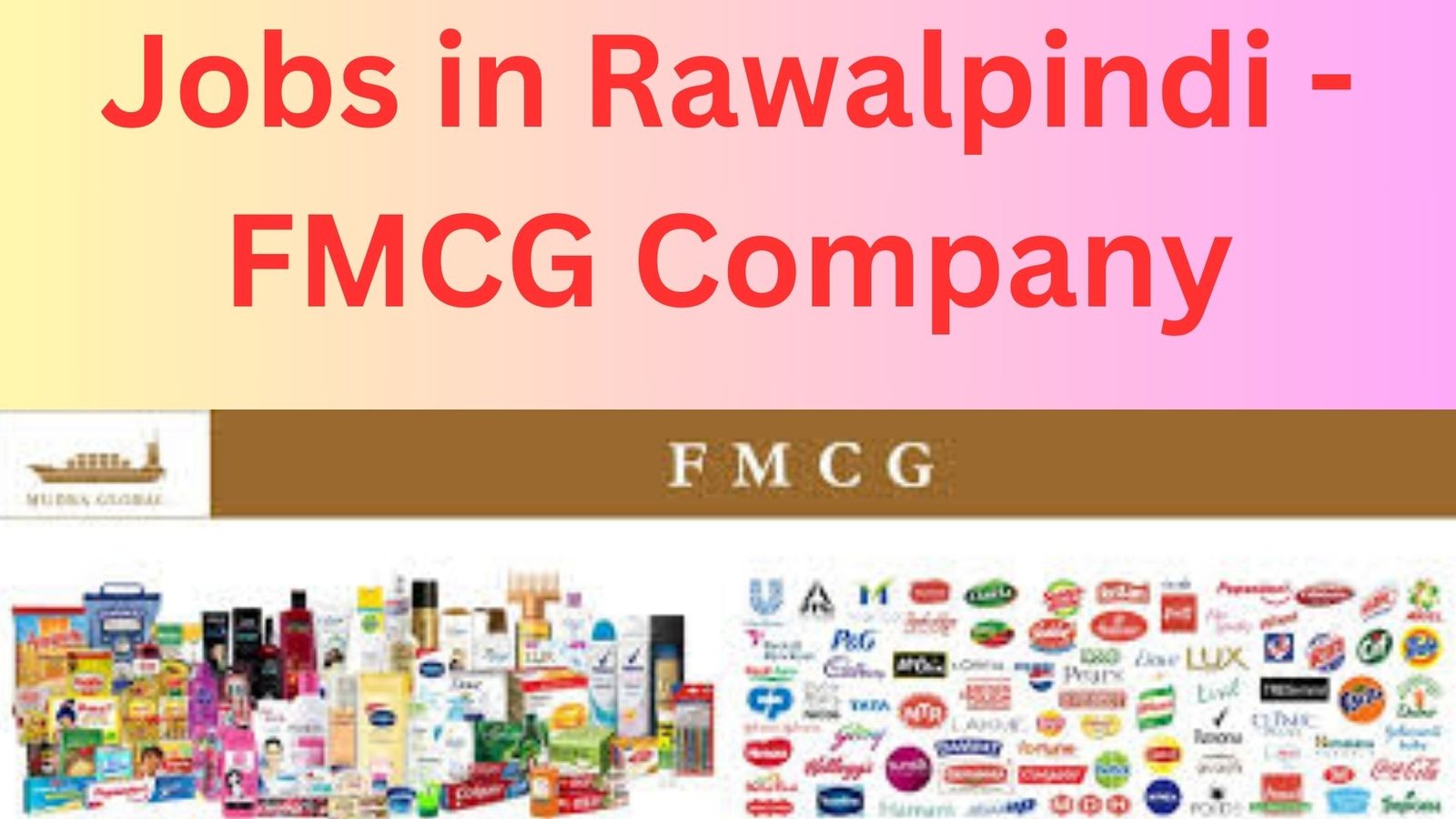 Jobs in Rawalpindi - FMCG Company